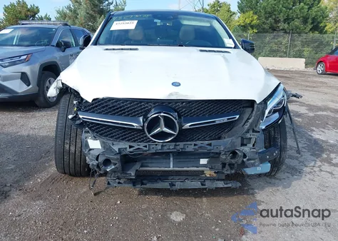 2017 Mercedes-Benz Amg Gle 43 Coupe 4Matic из США, поврежденный, VIN 4JGED6EB1HA076108